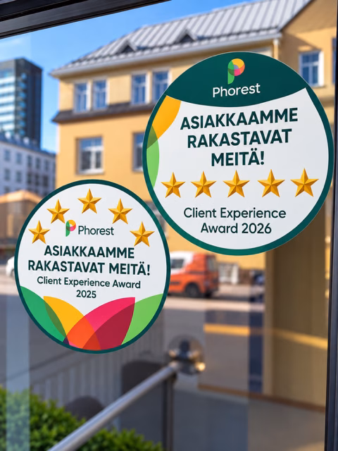 Phorest palkinto, asiakkaamme rakastavat meitä